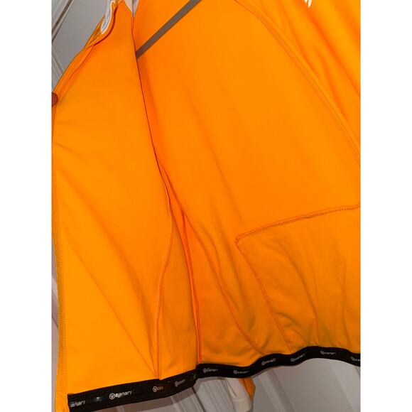 CANARI Cyclewear Pro Cycling Jersey Back Pockets Azure Men's - size XL - Picture 4 of 10